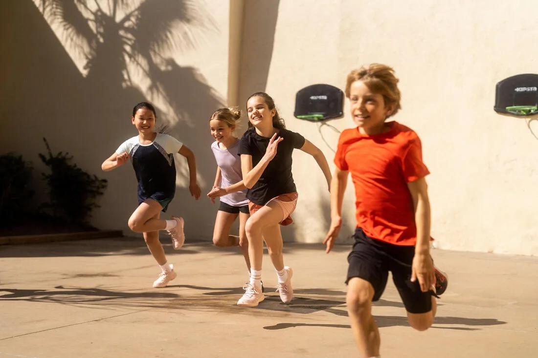 Kids' Synthetic Breathable T-Shirt S500