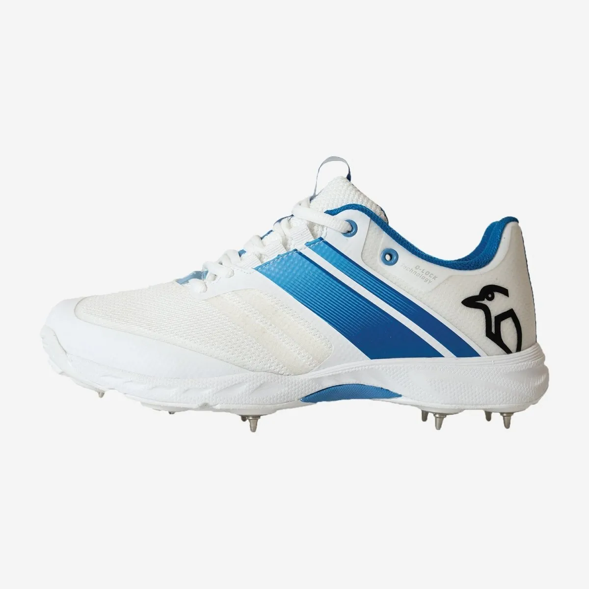 Kookaburra Pro 2.0 Cricket Spikes - White/ Blue
