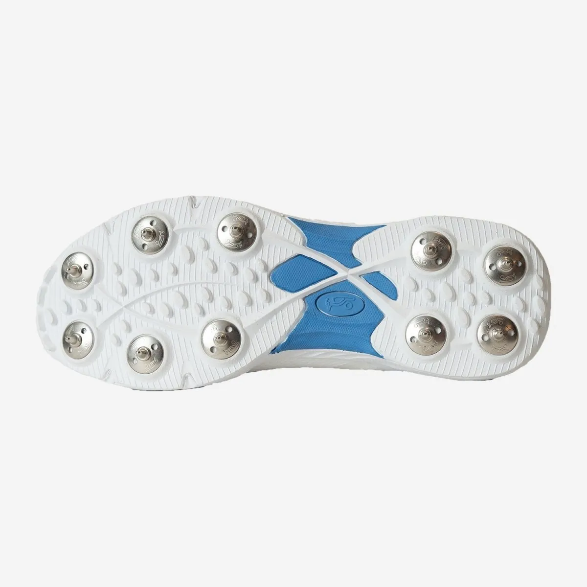 Kookaburra Pro 2.0 Cricket Spikes - White/ Blue