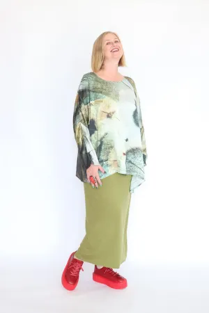 Krista Larson Feathers Basic Shirt