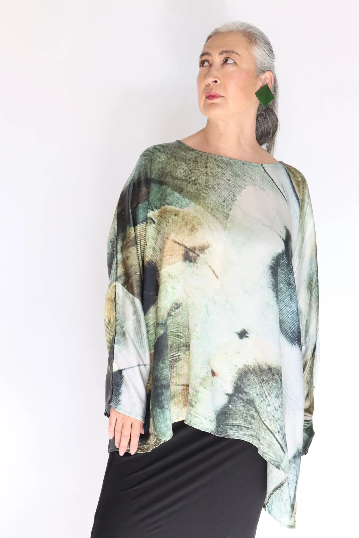 Krista Larson Feathers Basic Shirt