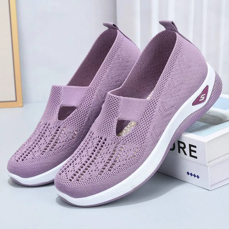 Last Day 49% OFF -Women's Woven Orthopedic Breathable Soft Sole Shoes