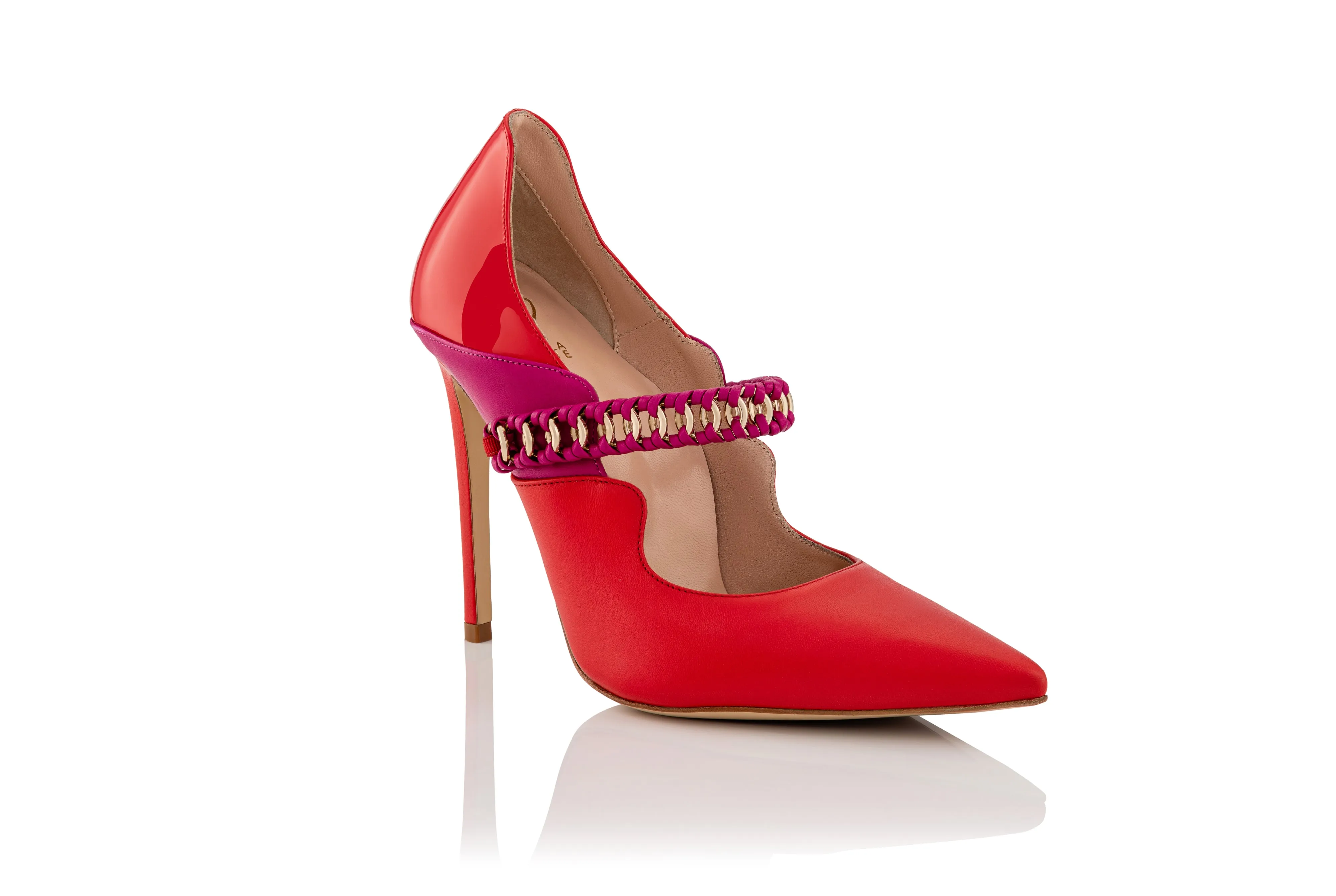Love Yourself Pump (Red & Pink)