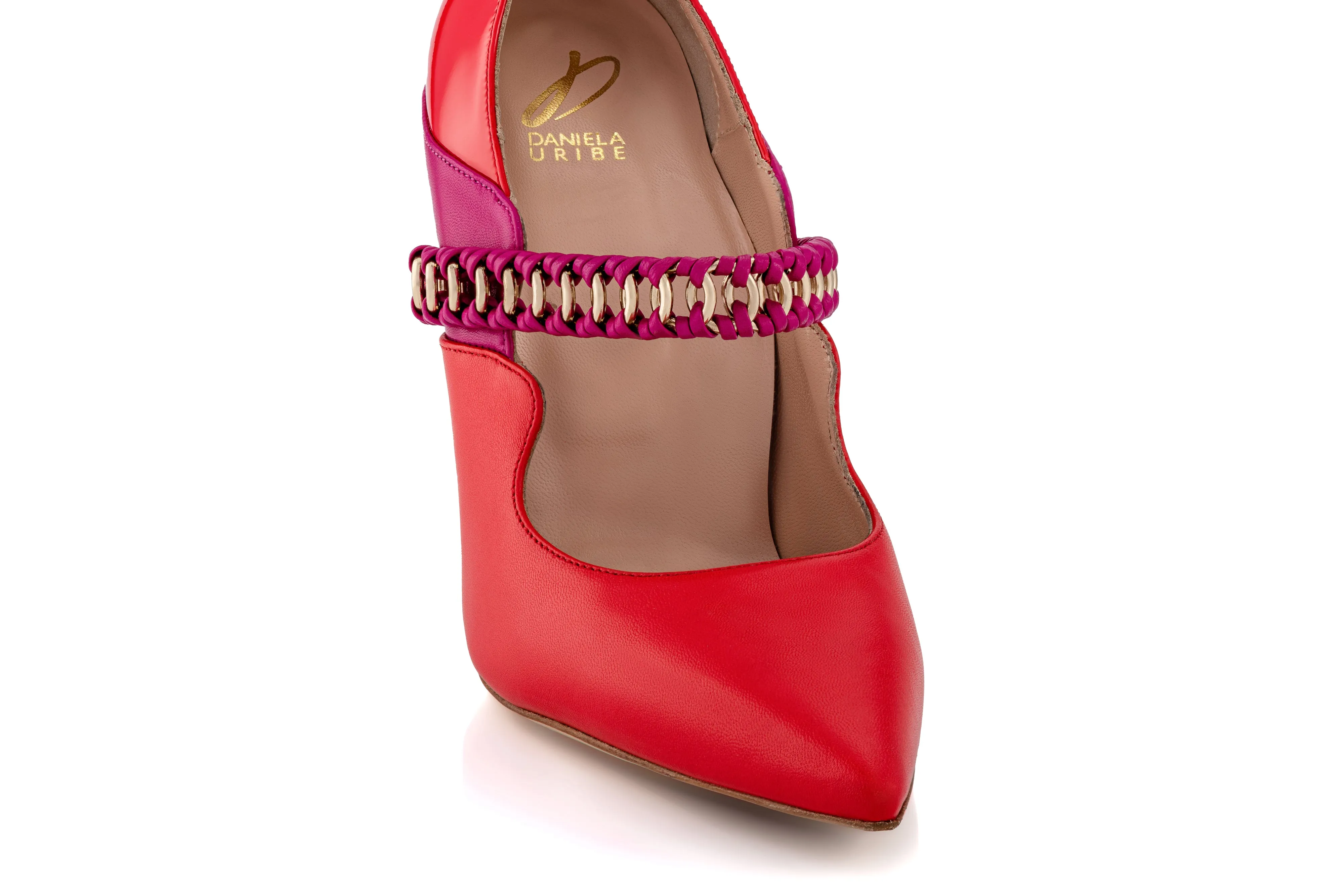 Love Yourself Pump (Red & Pink)