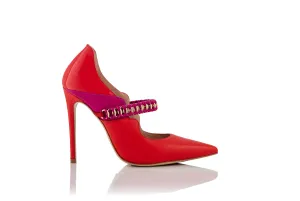Love Yourself Pump (Red & Pink)