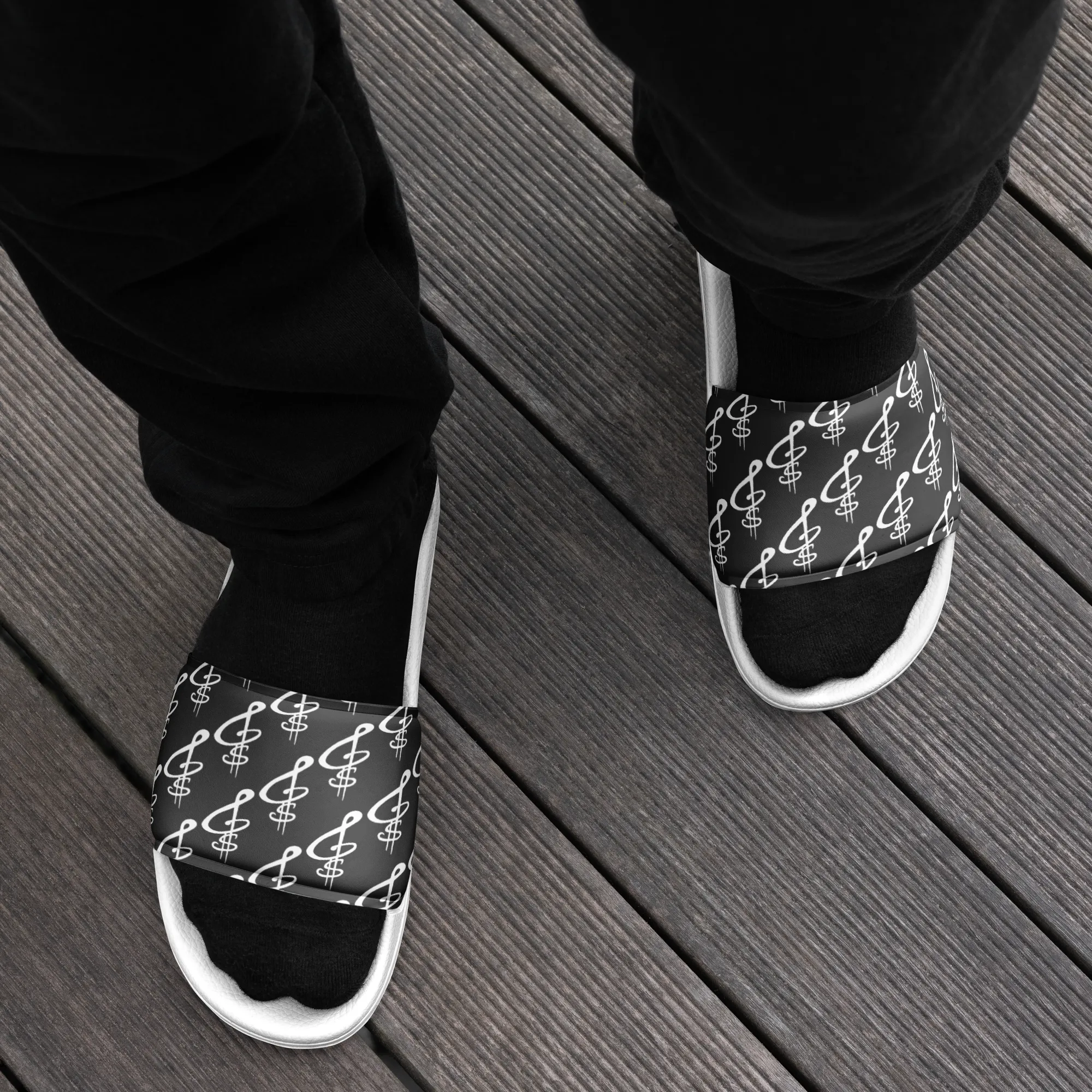 Men’s Eclipse Grey Slides