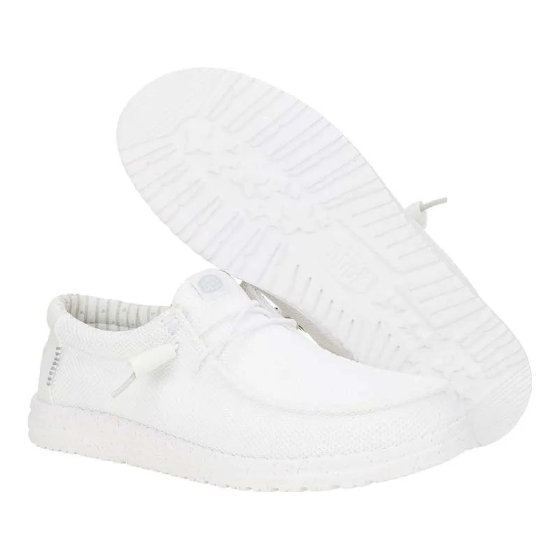 Men's Wally Stretch Sox in White
