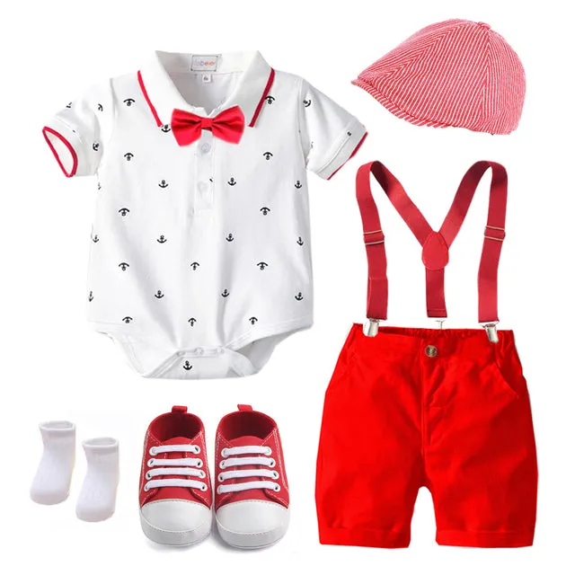 Mini Gentleman - 5 Pieces baby set