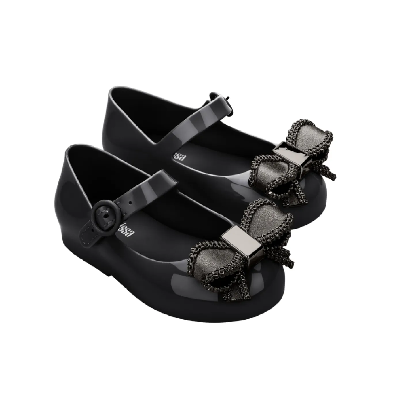 Mini Melissa Mini Sweet Love IV BB - Black / Dark Grey
