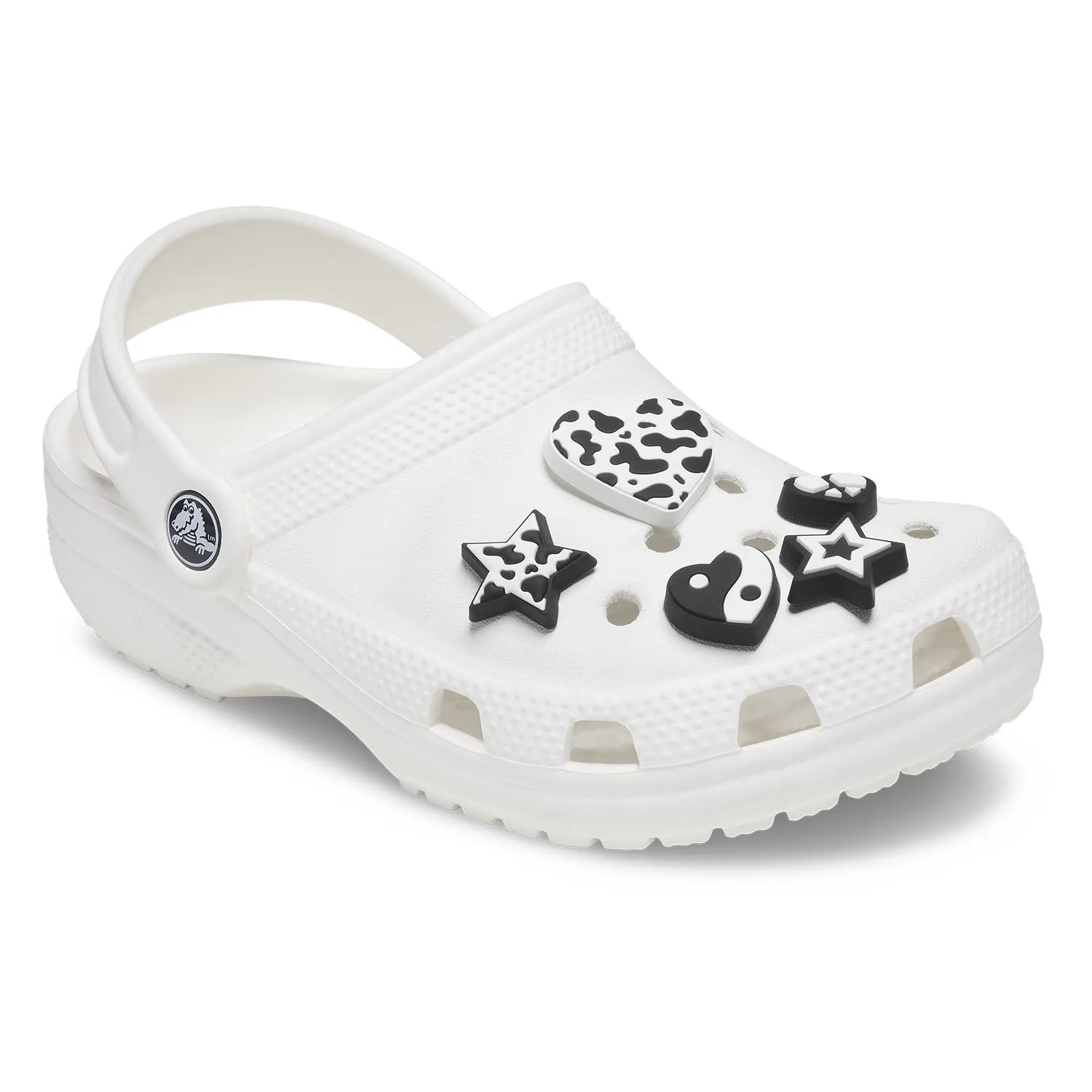 Mono Black & White 5 Jibbitz Pack