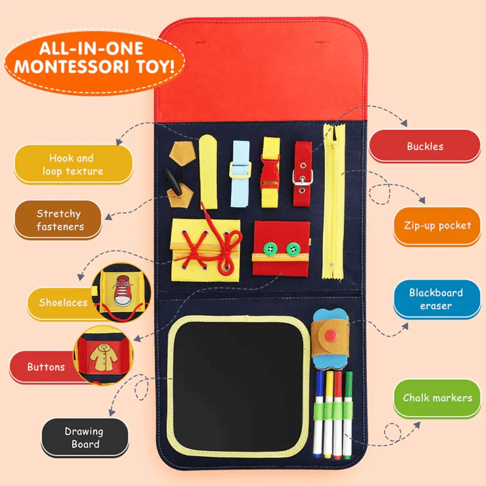 Montessori Learning Busy Board