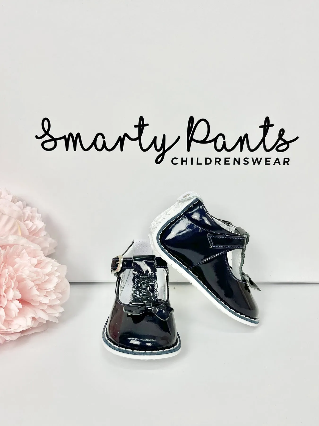 Navy Patent Anastasia Shoe