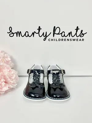 Navy Patent Anastasia Shoe