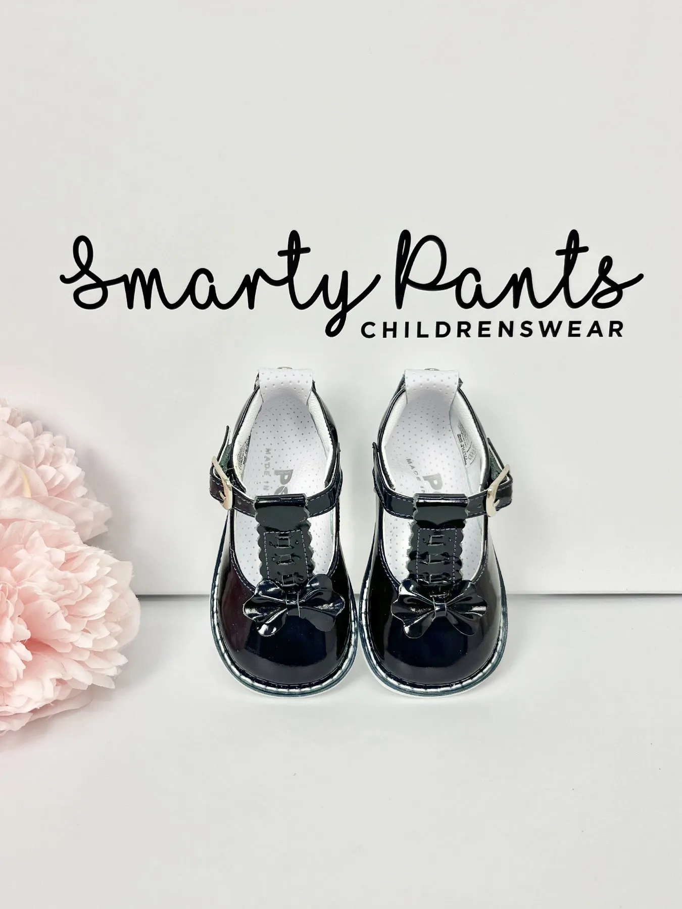 Navy Patent Anastasia Shoe