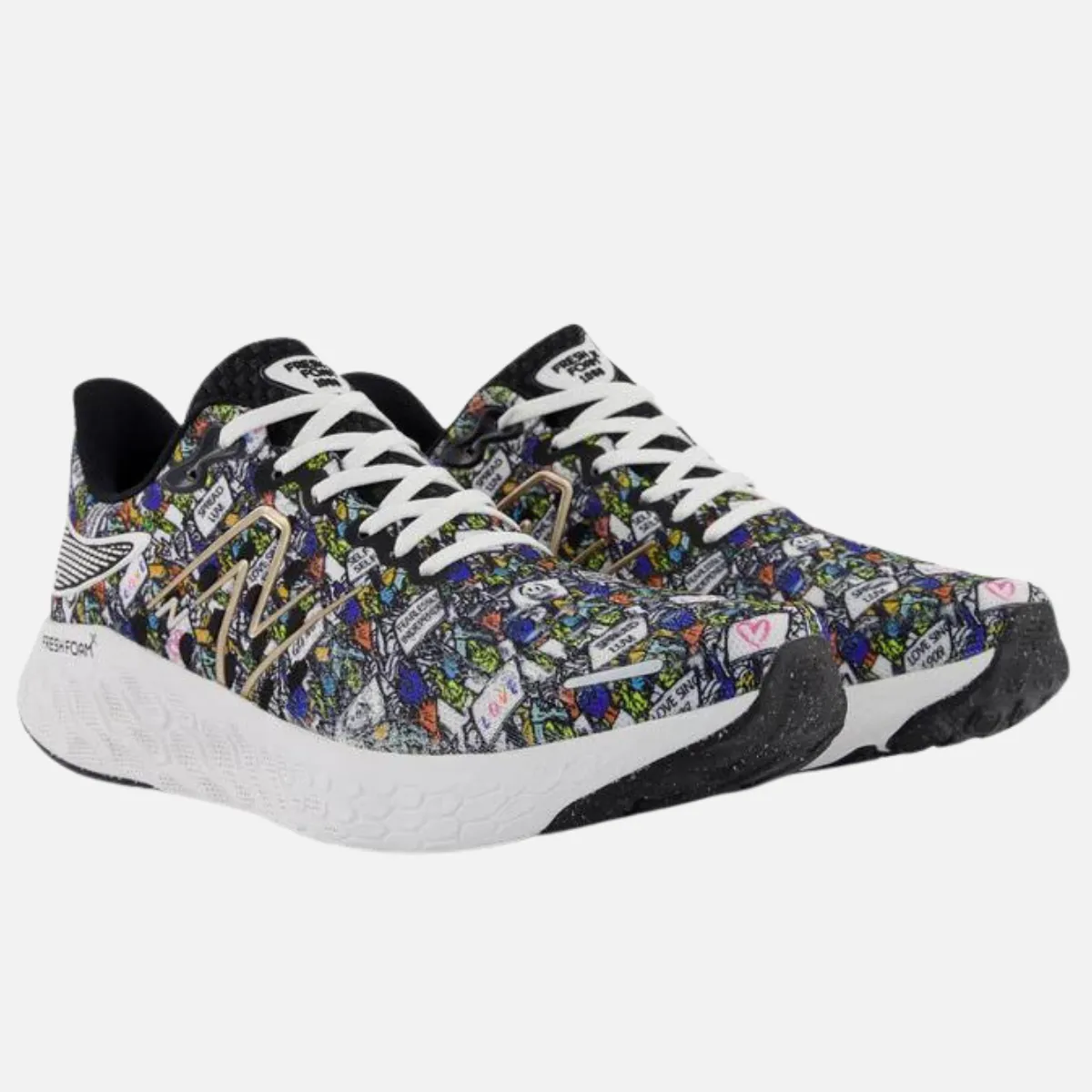 New Balance Fresh Foam Men Running Shoes -Love Print