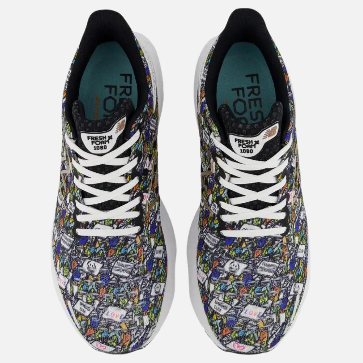 New Balance Fresh Foam Men Running Shoes -Love Print