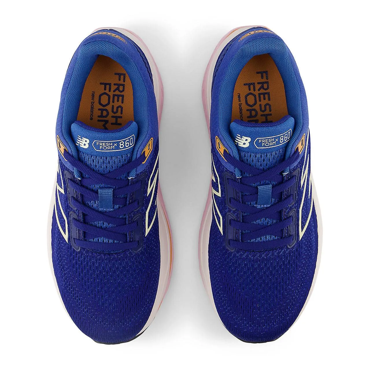 New Balance Fresh Foam X 860 v14 (Womens) - Inkwell with Calcium and Washed Pink