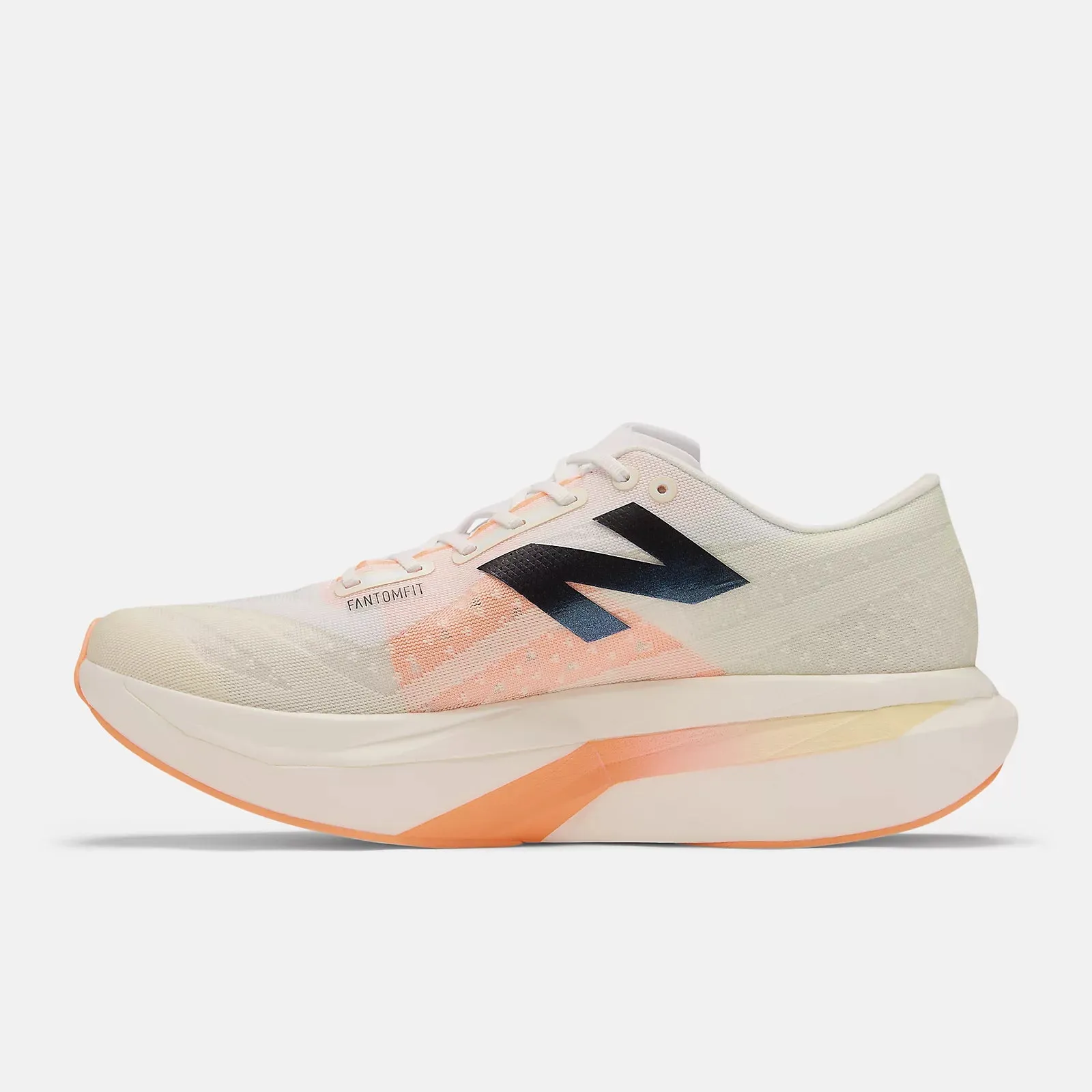 New Balance Men's Fuel Cell Super Comp Elite v4 - White/Angora/Hot Mango