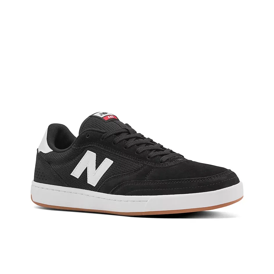 New Balance Numeric 440 Skateboard Shoes - Black / White