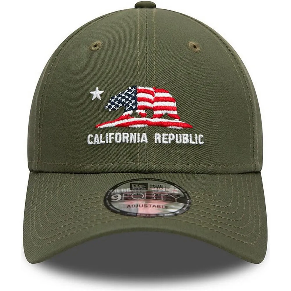 NEW ERA šiltovka 940 Cali 9forty Olive