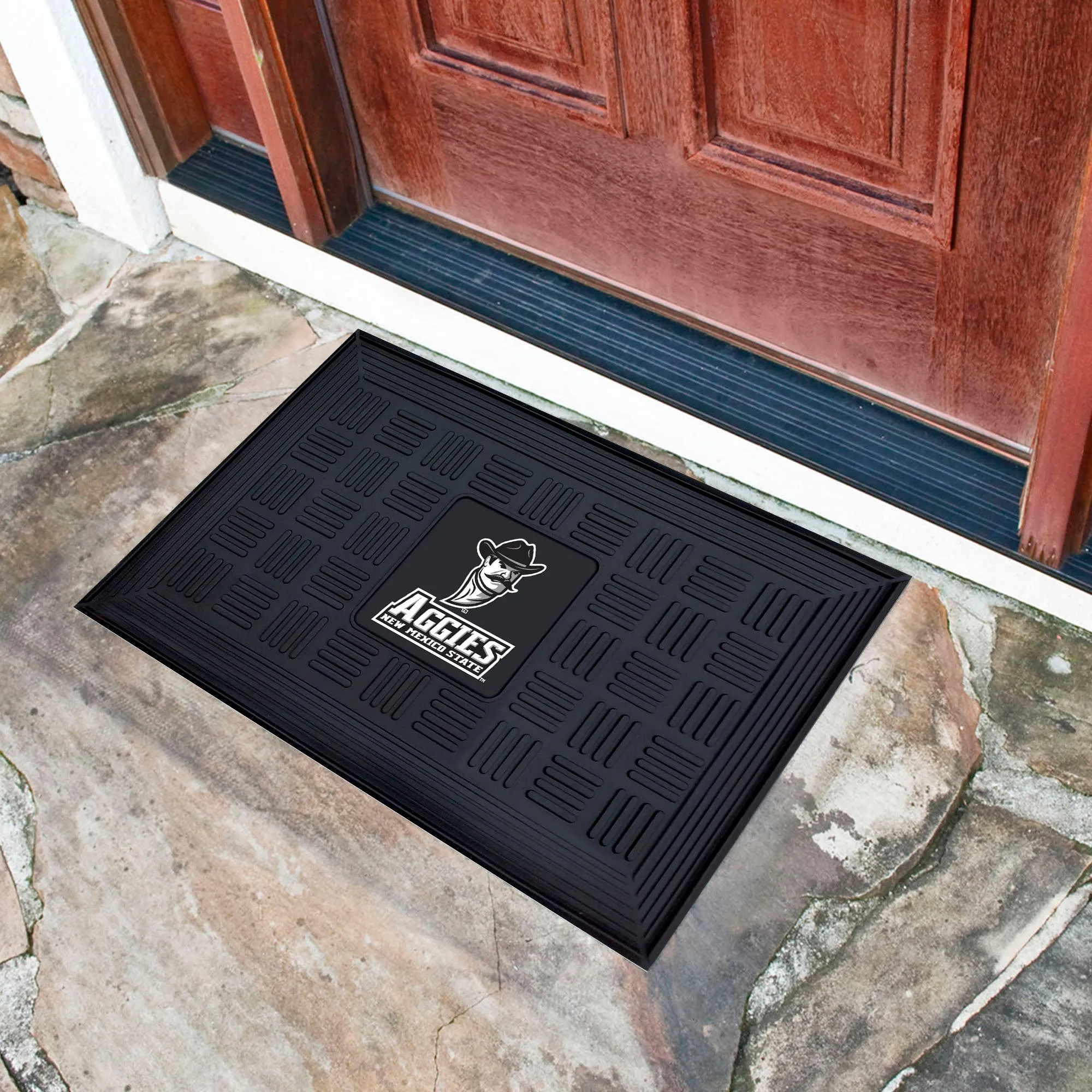 New Mexico State University Medallion Door Mat