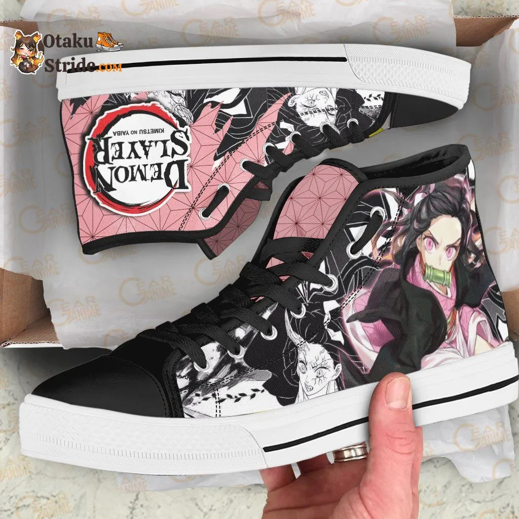 Nezuko Kamado High Top Shoes
