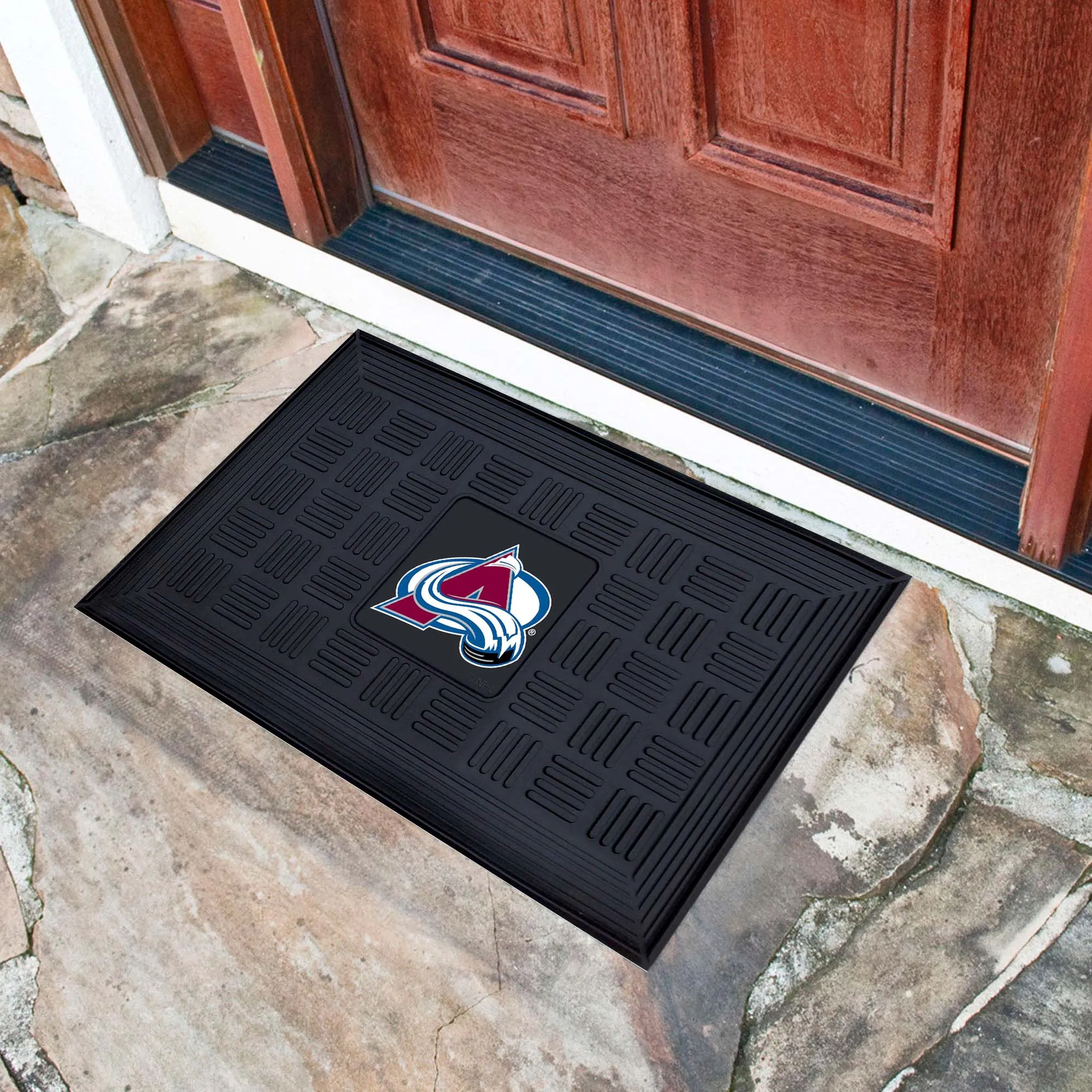 NHL - Colorado Avalanche Medallion Door Mat