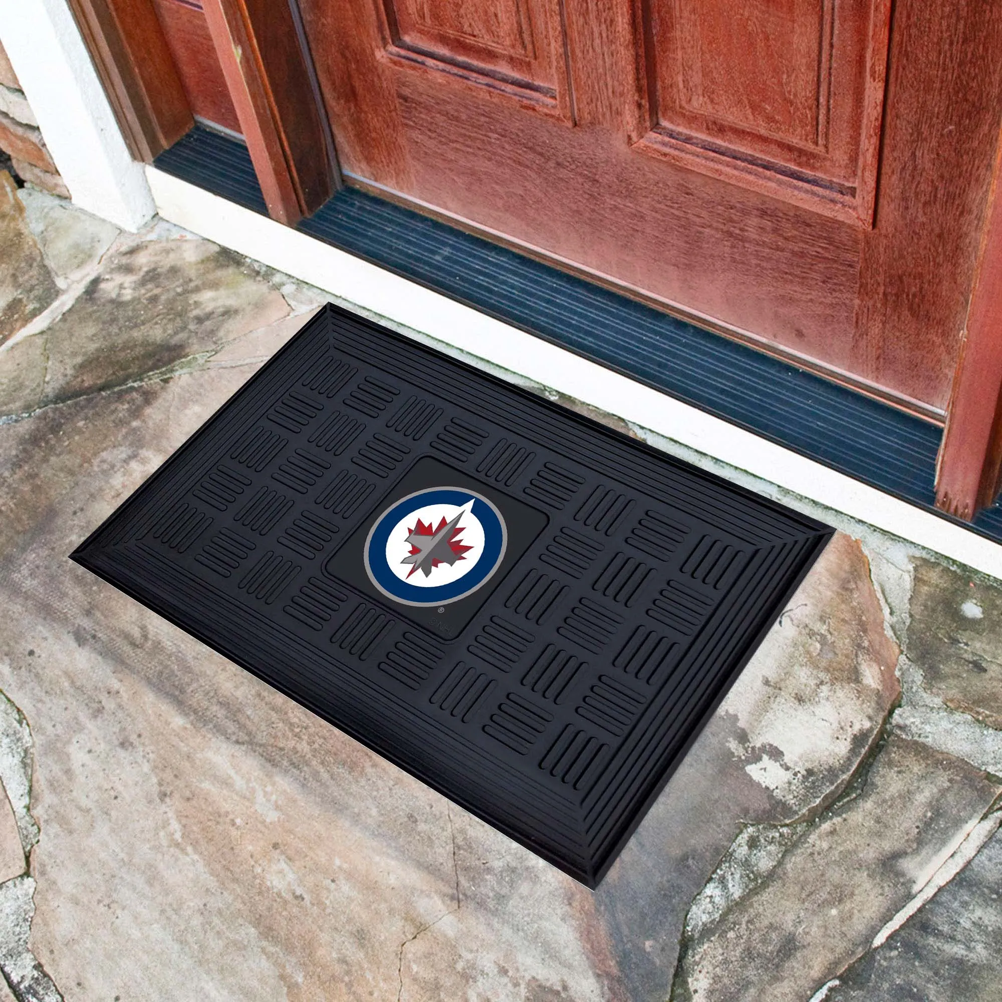 NHL - Winnipeg Jets Medallion Door Mat