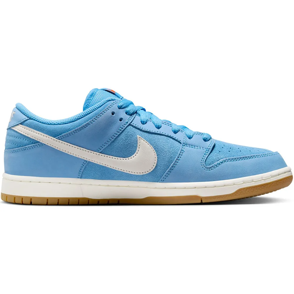 Nike SB Orange Label Dunk Low Pro ISO Shoes University Blue/Sail-University Blue