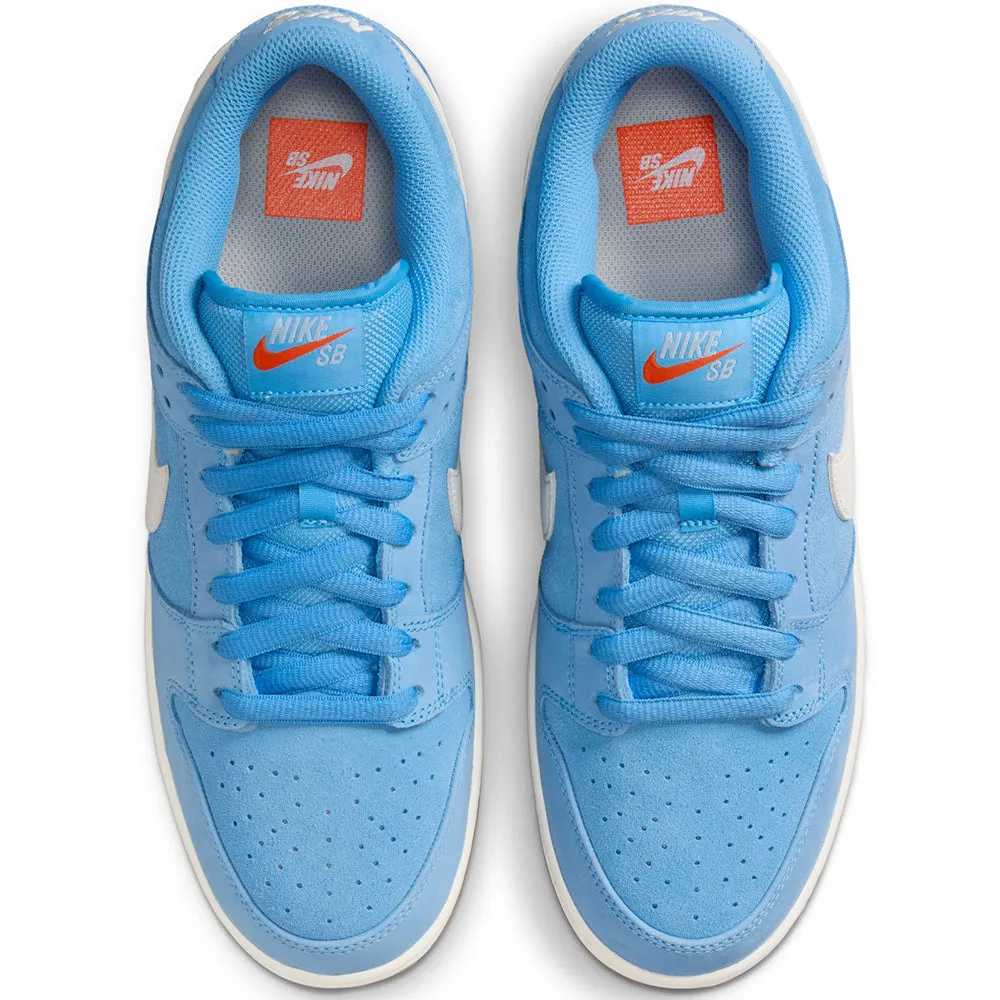 Nike SB Orange Label Dunk Low Pro ISO Shoes University Blue/Sail-University Blue