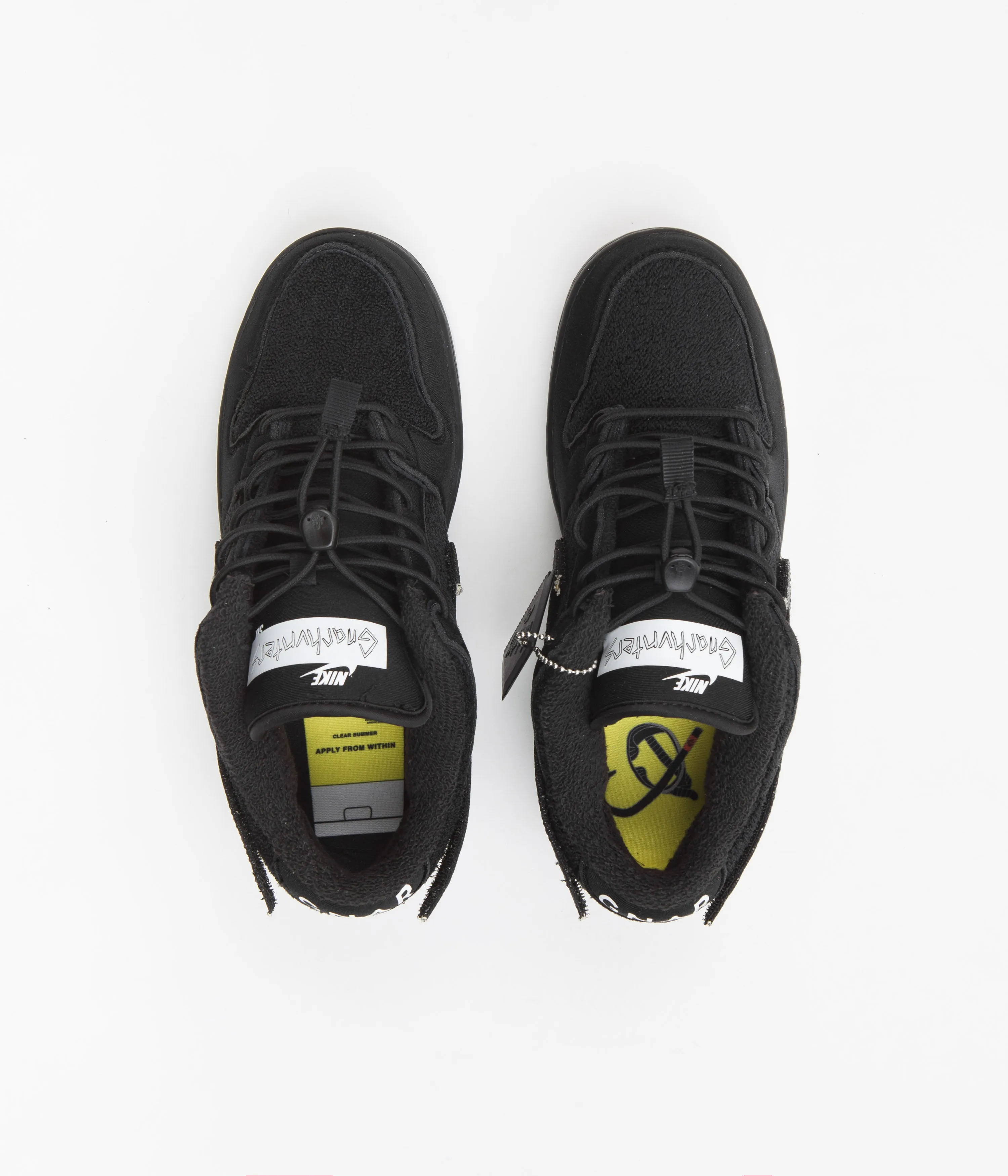 Nike SB x Gnarhunters Dunk Low Pro Shoes - Black / Black - White