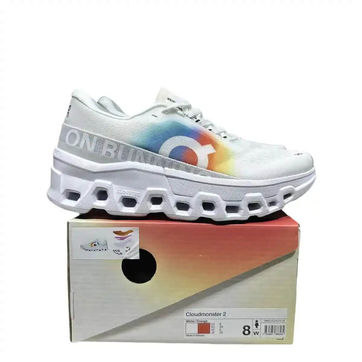 On Cloudmonster 2 Women's   Olympic Rainbow