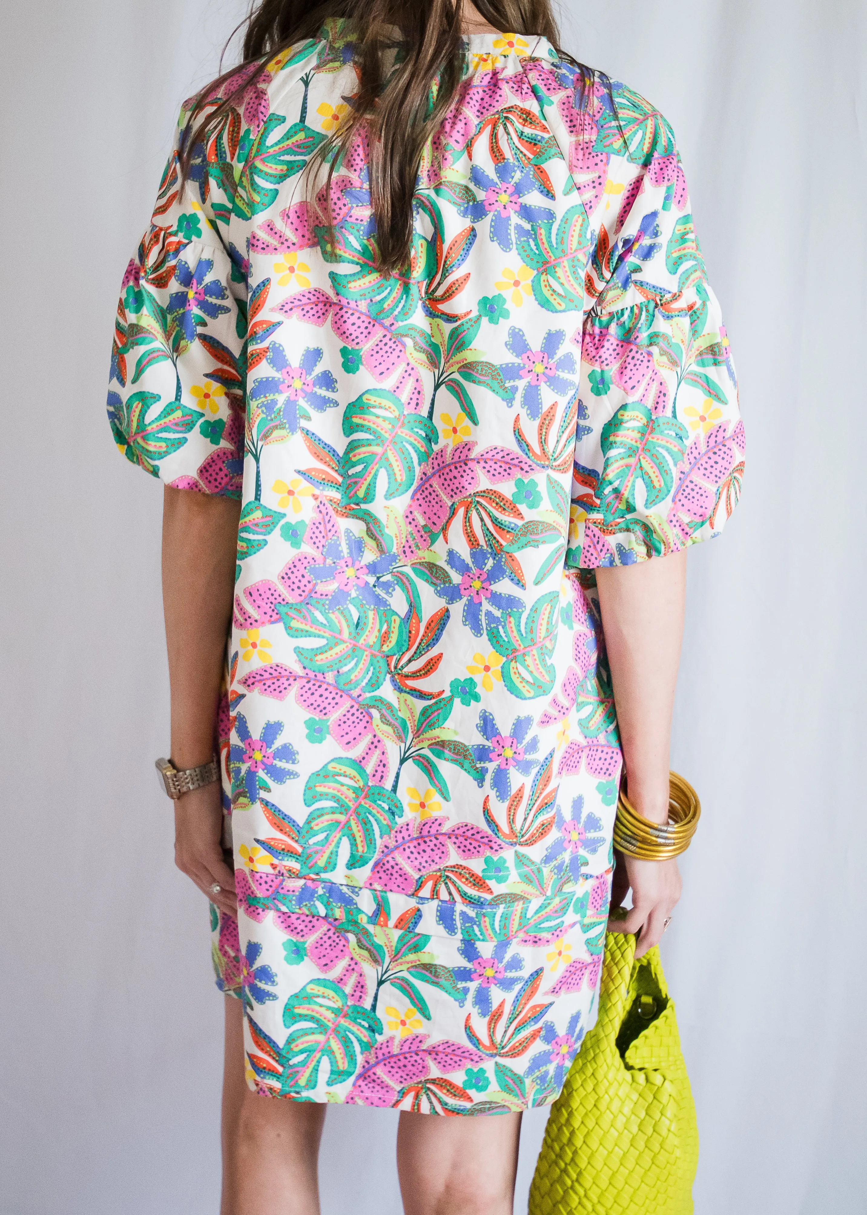 Paradise Palms Shift Dress