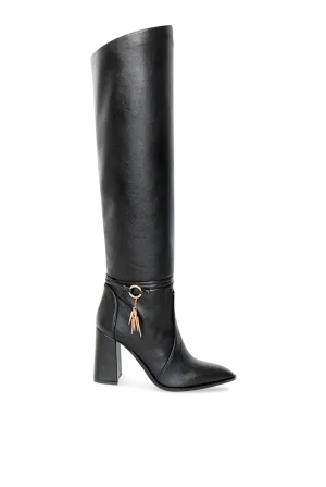 Penelope Vegan Leather Over-the-knee Boots