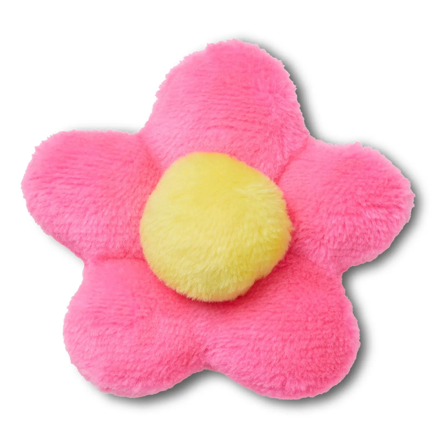 Plush Pink Flower Jibbitz
