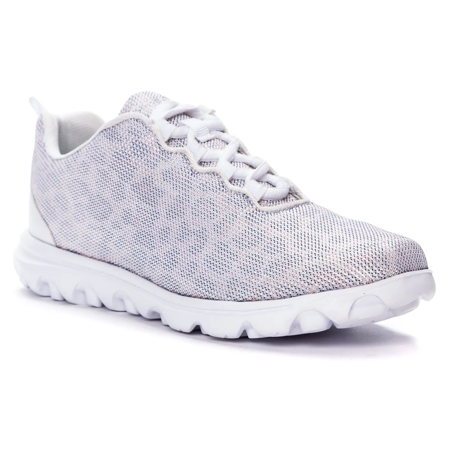 Propet Women TravelActiv Safari WAT102M (White Cheetah)