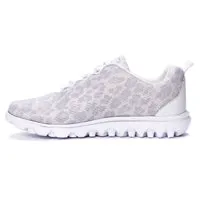 Propet Women TravelActiv Safari WAT102M (White Cheetah)