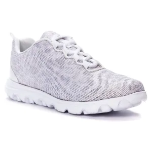 Propet Women TravelActiv Safari WAT102M (White Cheetah)