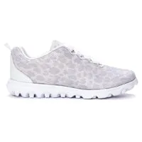 Propet Women TravelActiv Safari WAT102M (White Cheetah)