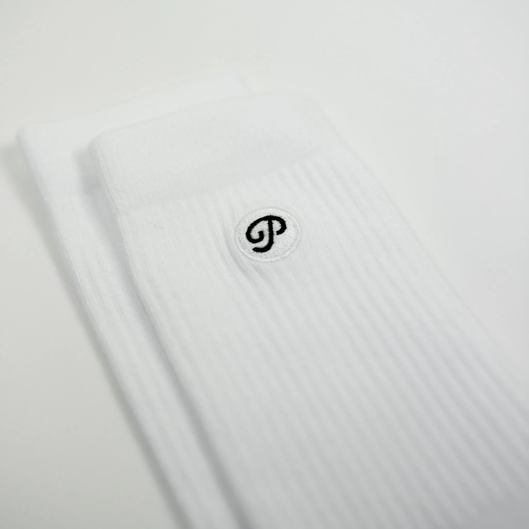 Public Athlete Crew Sock (White)
