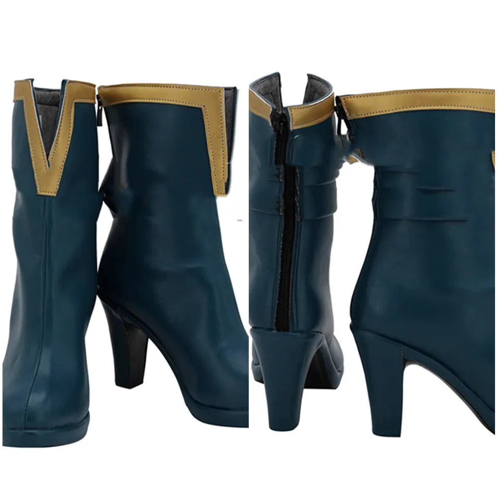 Puella Magi Madoka Magica Sayaka Miki Cosplay Shoes Boots Halloween Costumes Accessory