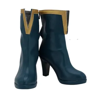 Puella Magi Madoka Magica Sayaka Miki Cosplay Shoes Boots Halloween Costumes Accessory