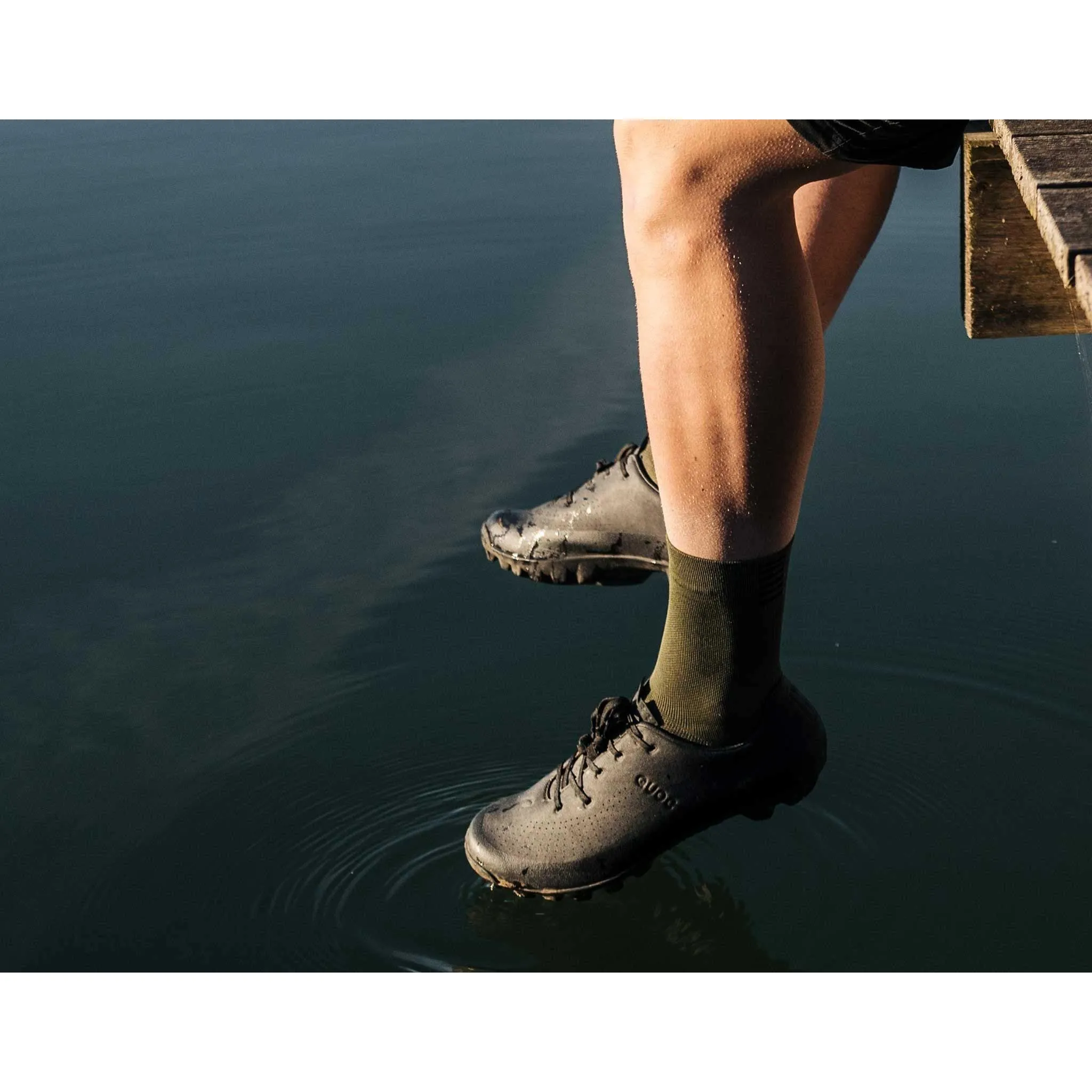 QUOC GRAN TOURER GRAVEL SHOES - BLACK