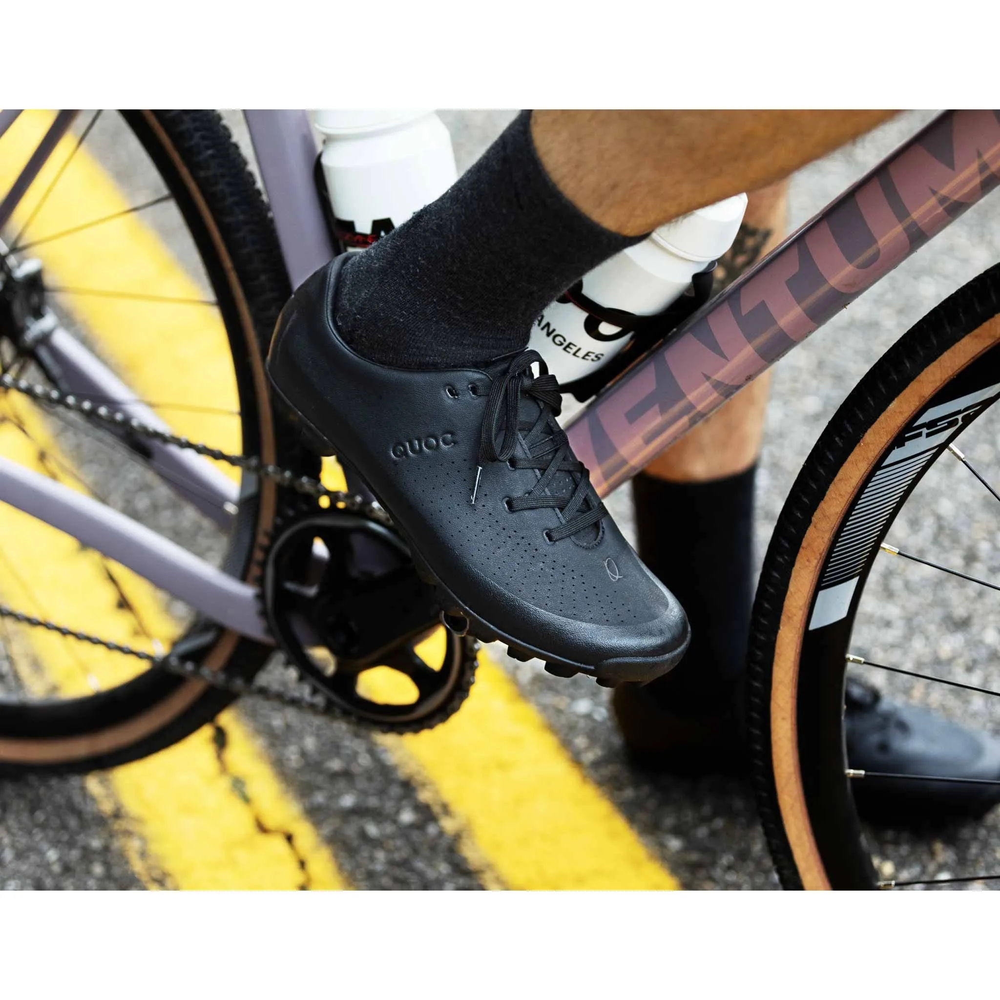 QUOC GRAN TOURER GRAVEL SHOES - BLACK
