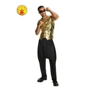 Rapper Gold Vest, Adult