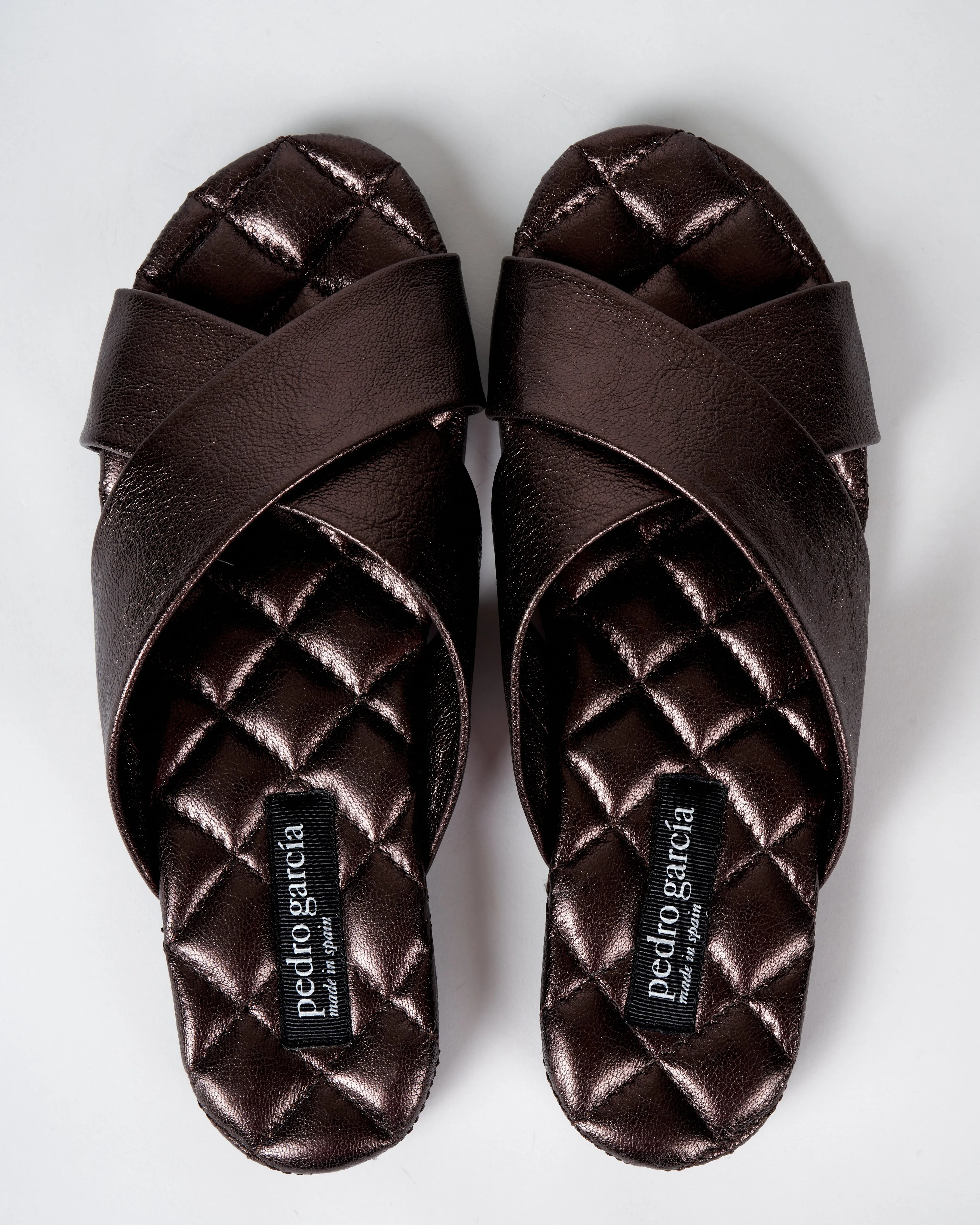 roma sandal - cafe foil