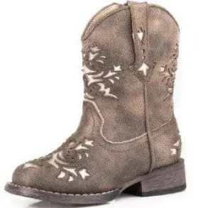 Roper Boots Toddler Lola with Silver Inlay