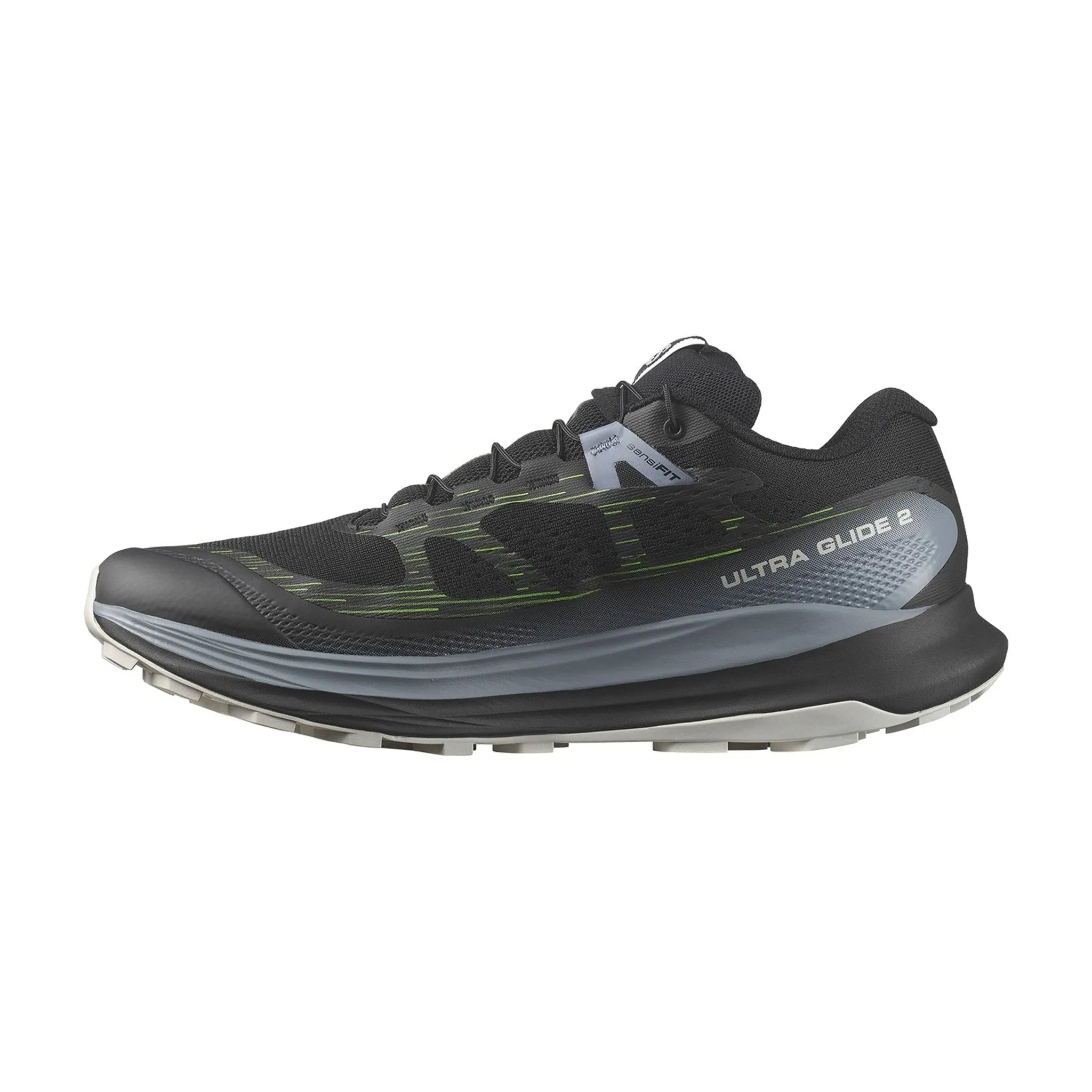 Salomon - Ultra Glide 2 - Men's - Black/Flint Stone/Green Gecko