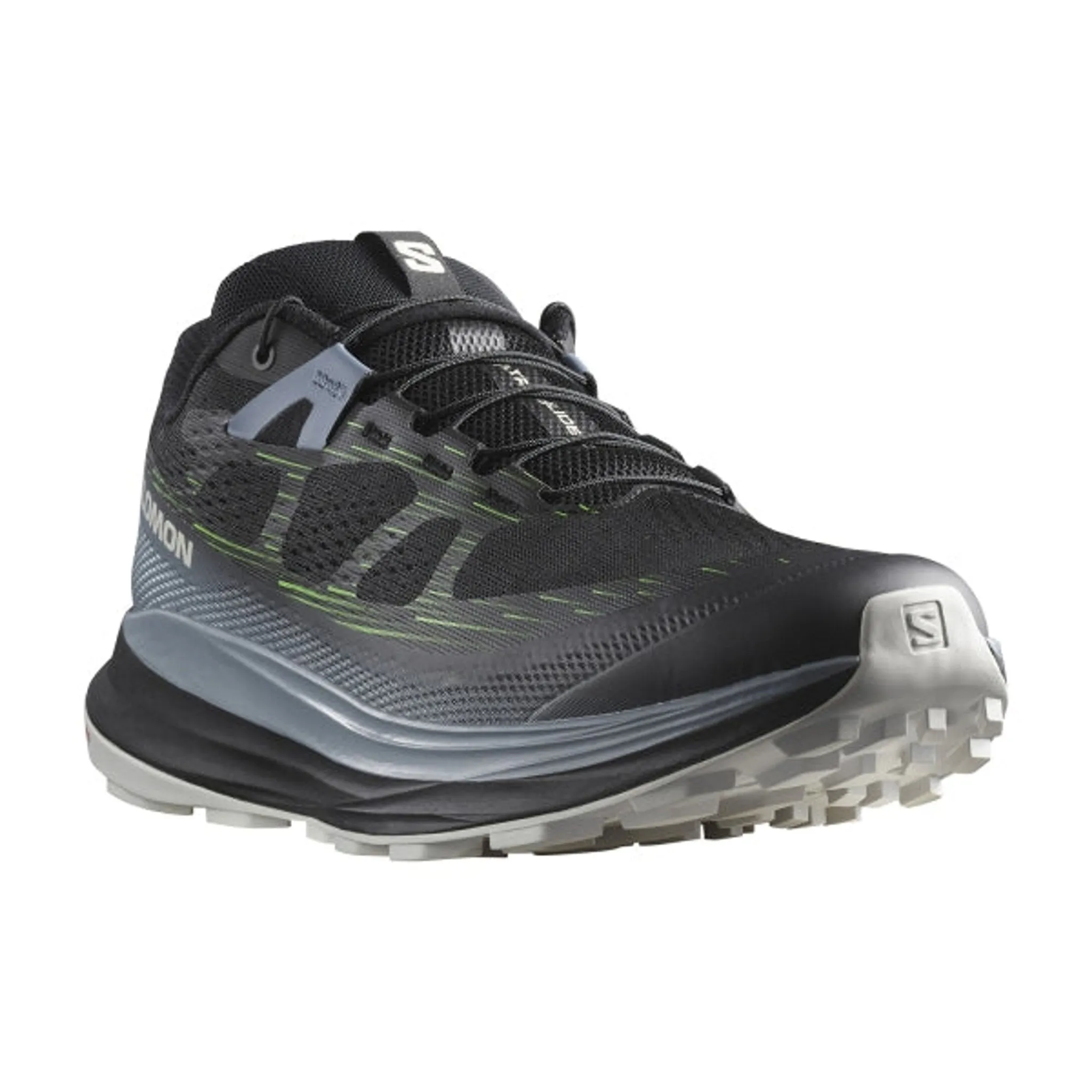 Salomon - Ultra Glide 2 - Men's - Black/Flint Stone/Green Gecko