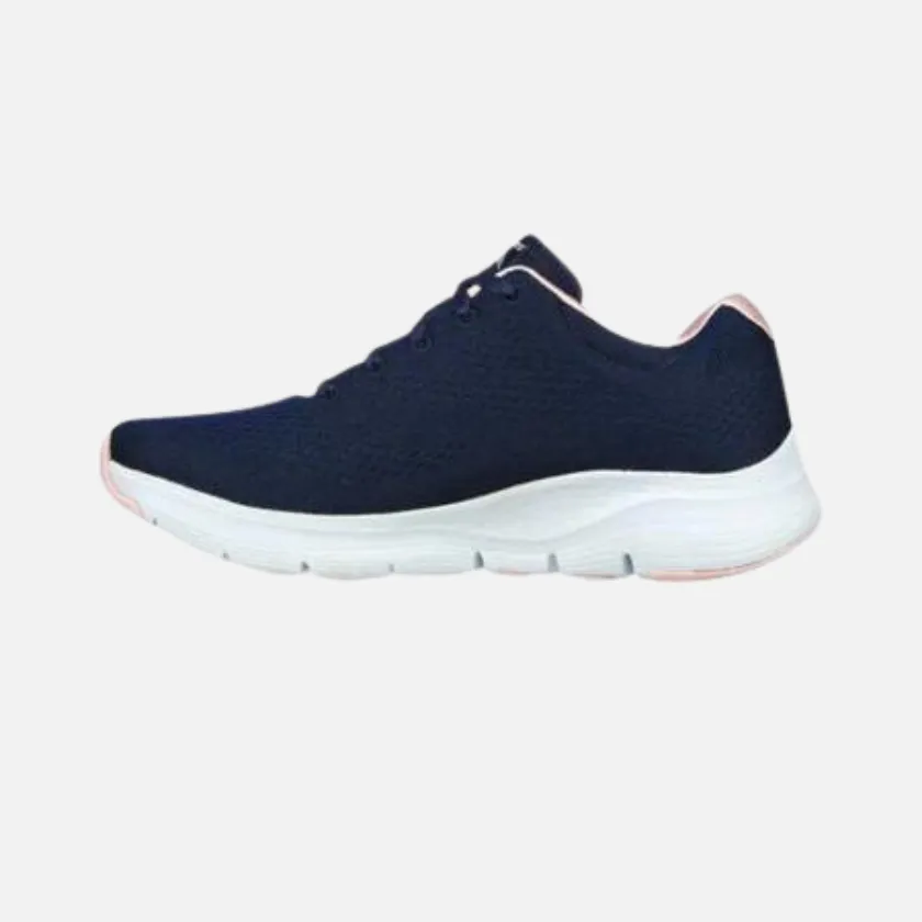 Skechers Arch Fit-Big Appeal Women's Lifestyle Shoes - Navy Blue/Pink